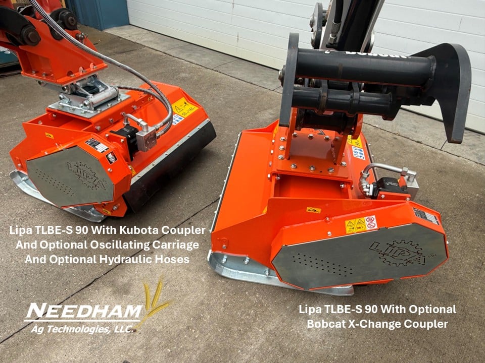 LIPA TLBE-S 90 Flail Mower (For Ideally a 9000-12,000 lb Mini Excavator) - Image 3