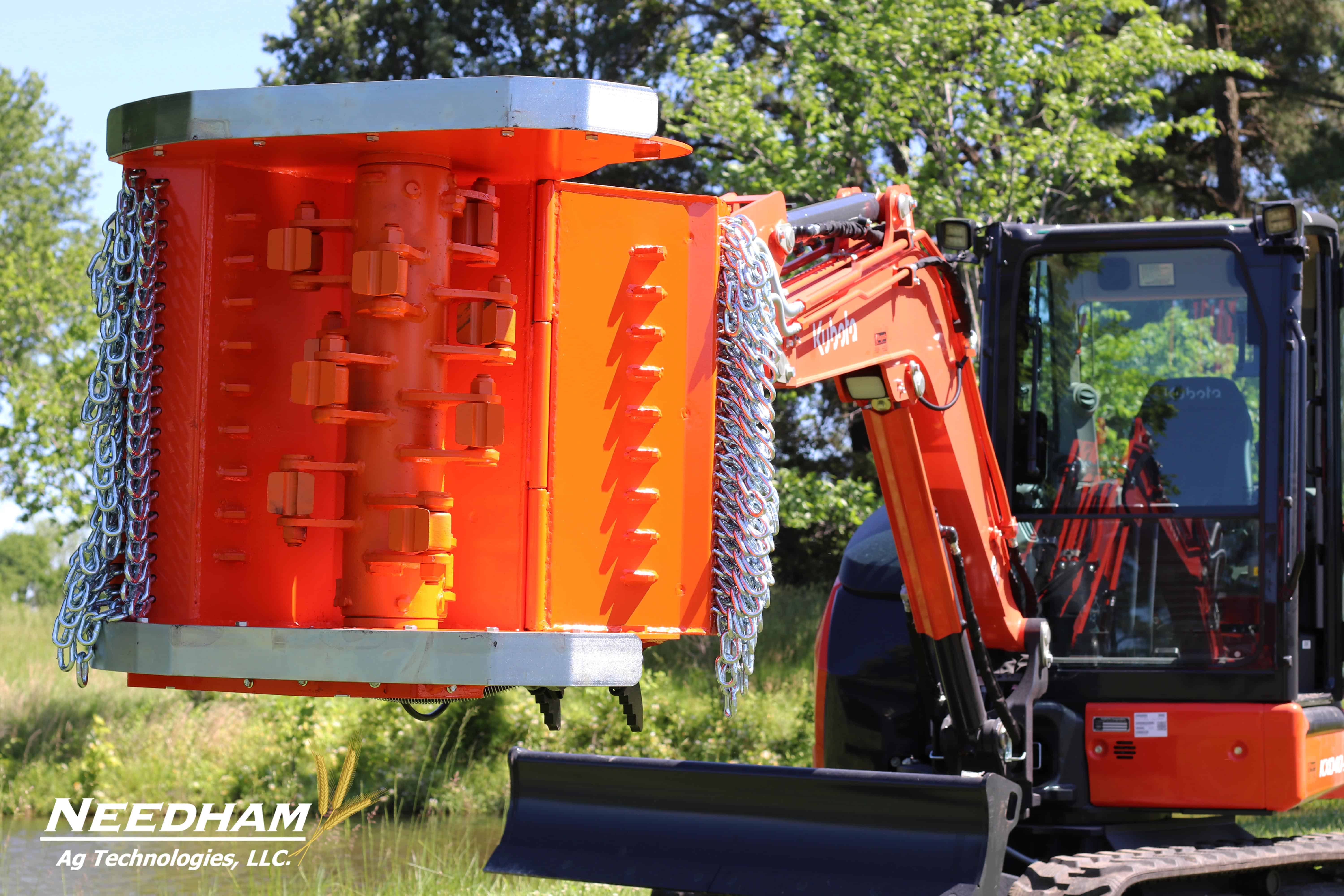 Lipa TLBE-SF 70 Flail Mulcher (28" Working Width - For around a 10,000 - 12,500 lb mini excavator. - Image 5