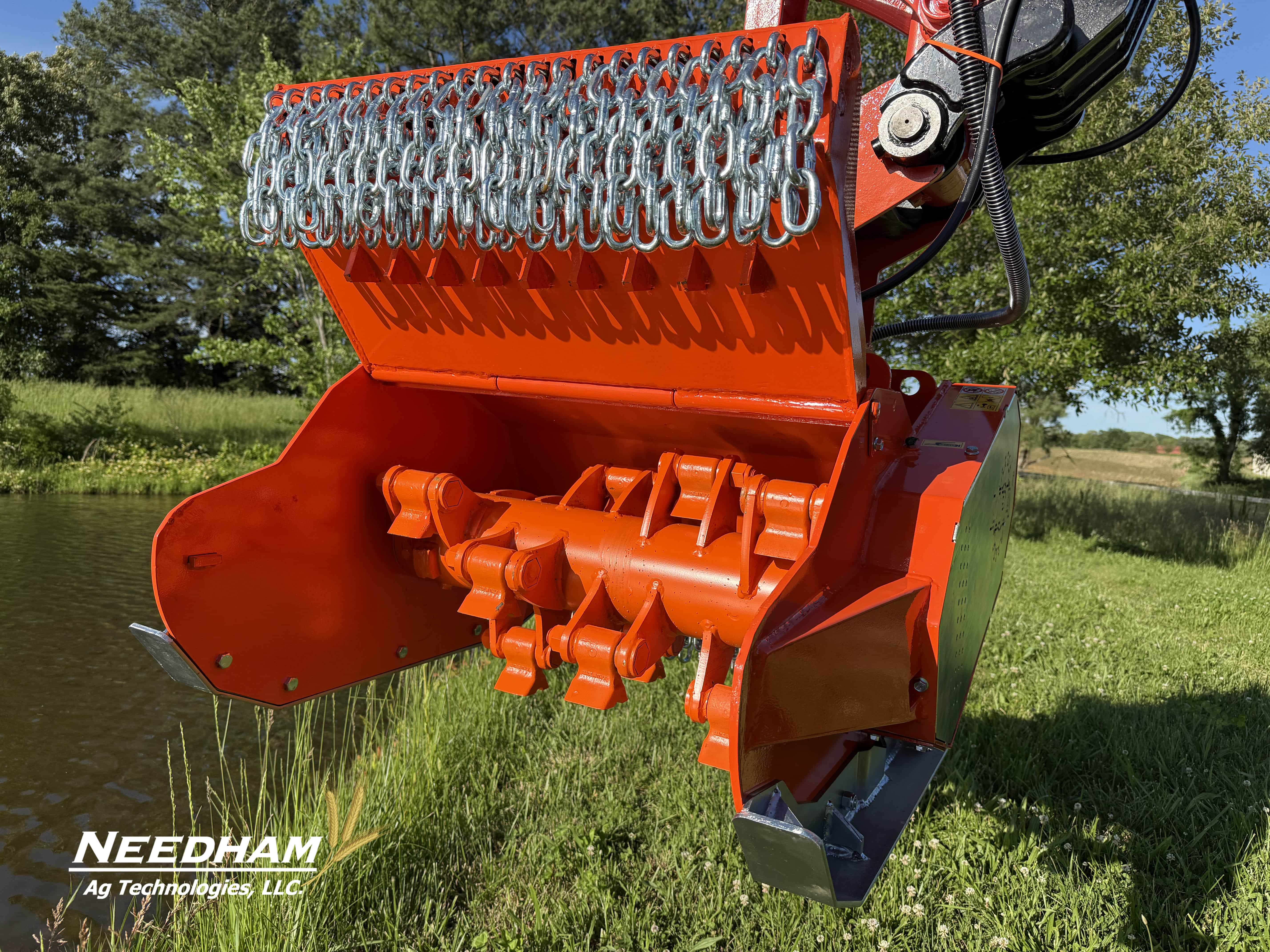 Lipa TLBE-SF 70 Flail Mulcher (28" Working Width - For around a 10,000 - 12,500 lb mini excavator. - Image 4