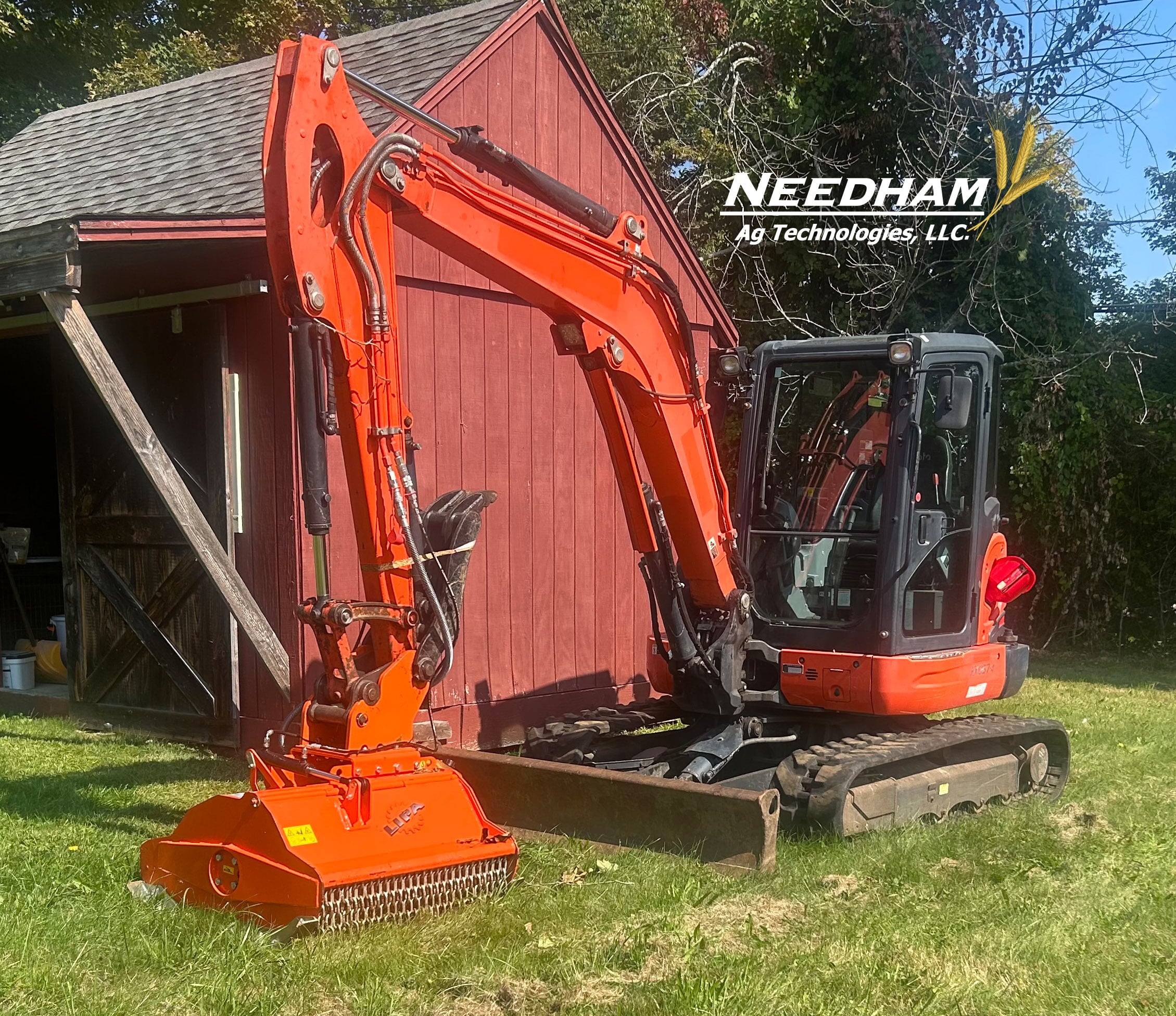 Lipa TLBE-SF 90 Flail Mulcher (37" Working Width - For around a 12,000 - 14,000 lb Mini Excavator - Image 14