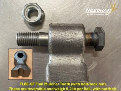 Lipa TLBE-SF 110 Flail Mulcher (43" Working Width - For around a 14,000 - 16,000 lb Mini Excavator - Image 15
