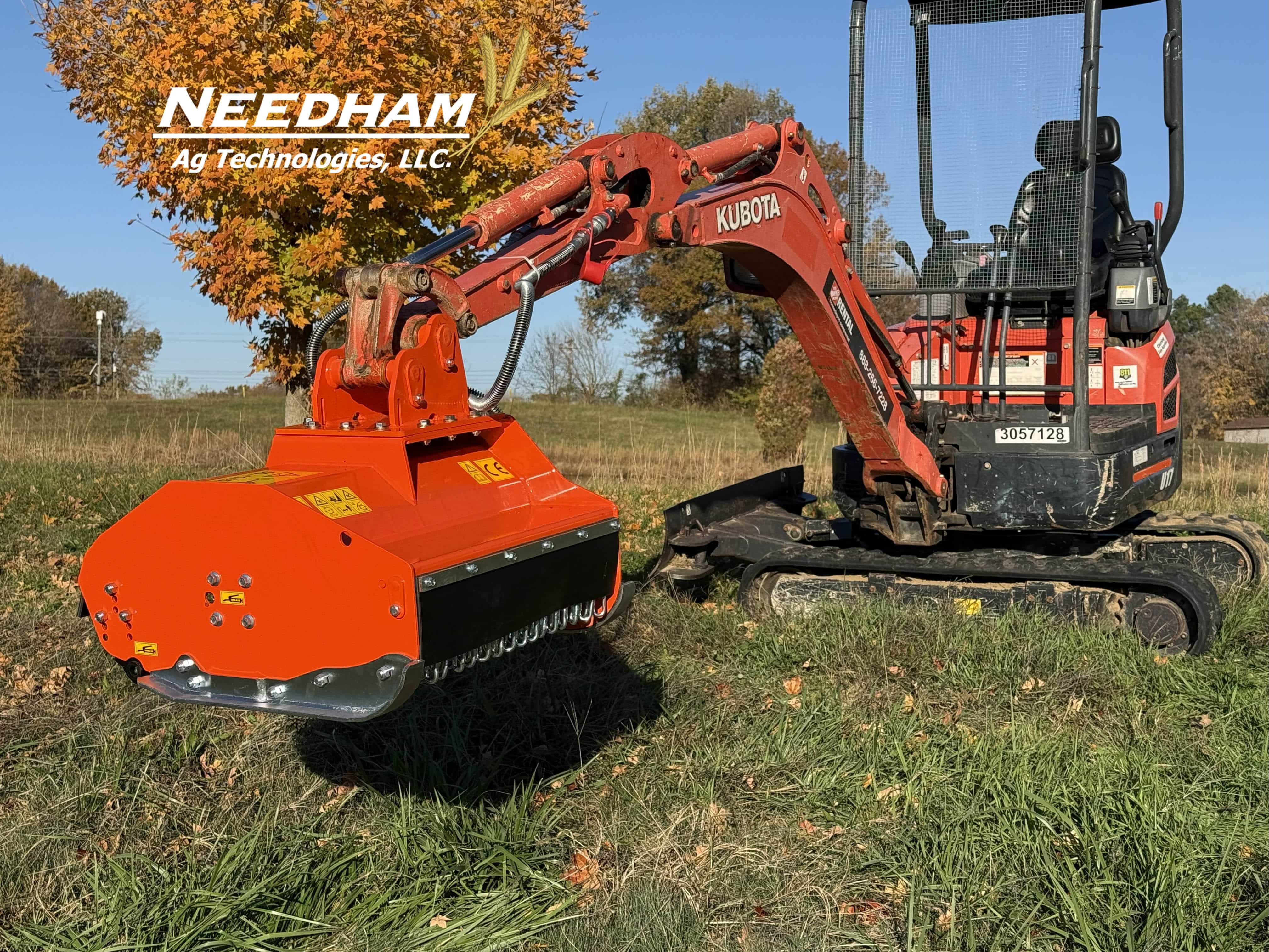 LIPA TLBE-D 60 25″ Wide Flail Mower (For a 3500-4000 lb Mini